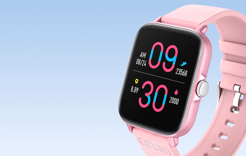 Colmi P28 Plus Smartwatch (Pink), Colmi P28 Plus Pink