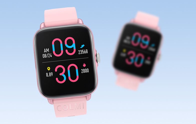 Colmi P28 Plus Smartwatch (Pink), Colmi P28 Plus Pink