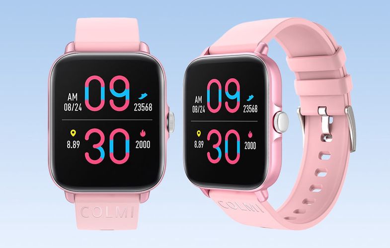 Colmi P28 Plus Smartwatch (Pink), Colmi P28 Plus Pink