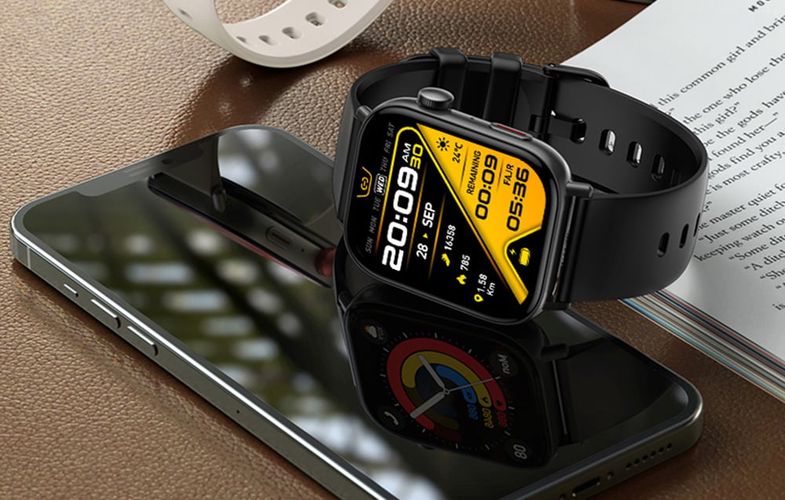 Colmi C8 Max Smartwatch (Black), Colmi C8 Max Black