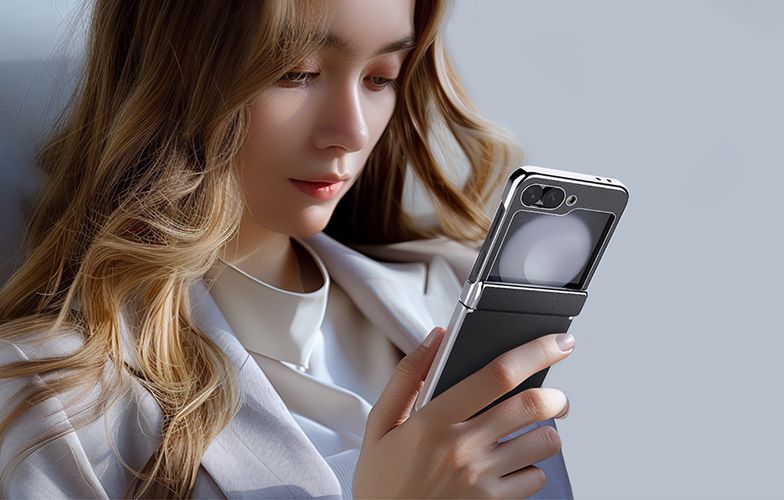 Etui CamShield Flip Samsung Galaxy Z Flip 6 5G (czarny), Nillkin 6902048284371