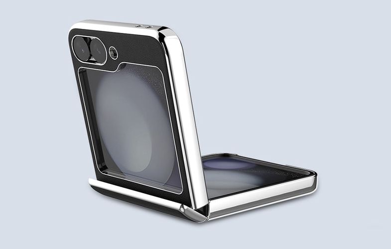 Etui CamShield Flip Samsung Galaxy Z Flip 6 5G (czarny), Nillkin 6902048284371