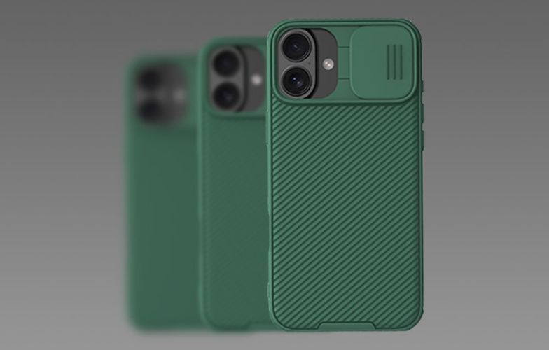 Nillkin CamShield Pro iPhone 16 Plus Case (green), Nillkin 6902048286702