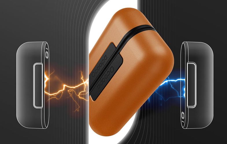 Ocoopa UT2s 2x5000 mAh hand warmer with powerbank function, USB-C, orange, Ocoopa UT2s-OG