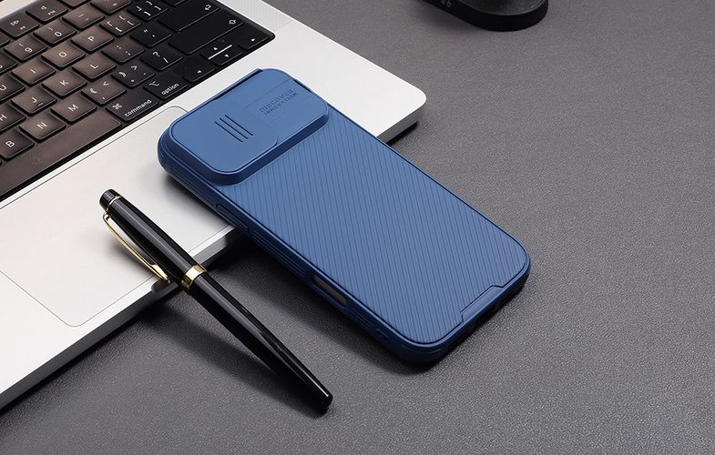 Nillkin CamShield Pro iPhone 16 Case (blue), Nillkin 6902048286818