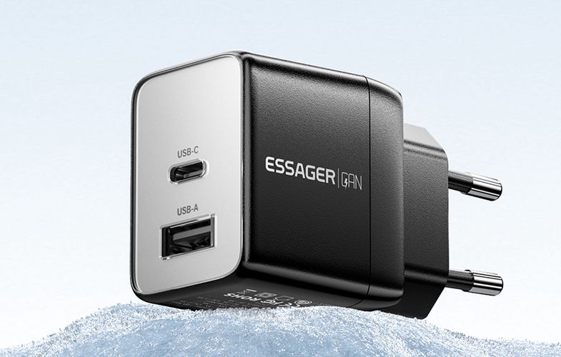 Essager ECT33W-LJB02-Z 33W C+A Charger (white), Essager ECT33W-LJB02-Z