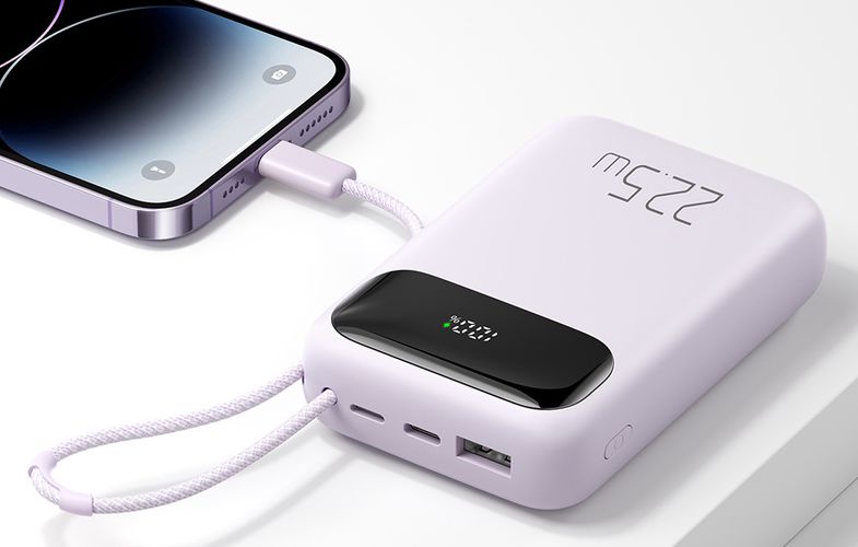 Power Bank Mcdodo MC-3255 10000mAh, 22.5W, for Light (purple), Mcdodo MC-3255