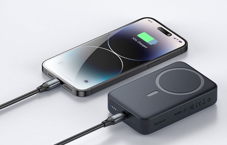 Mcdodo MC-5021 Magnetic Power Bank 20000mAh, 20W (black), Mcdodo MC-5021