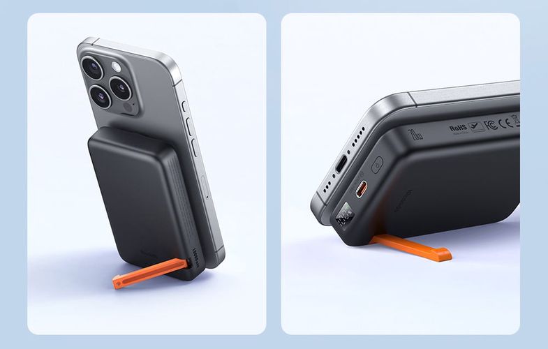 Magnetic Power Bank for Apple watch Mcdodo MC-1461 10000mAh, 20W (black), Mcdodo MC-1461