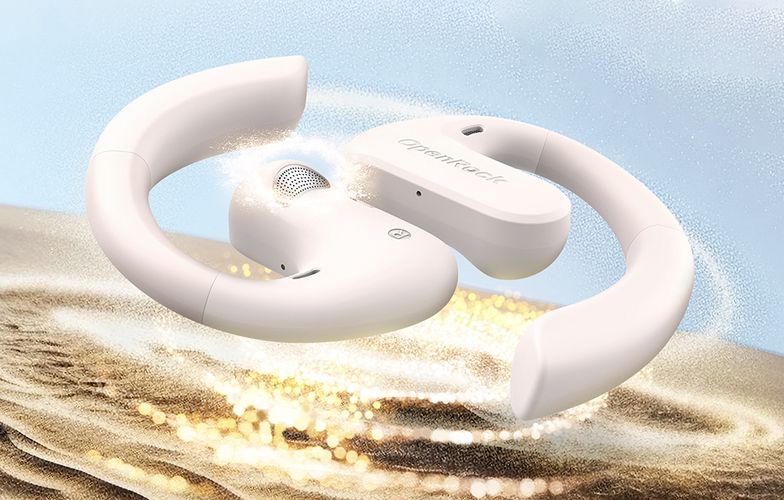 OneOdio OpenRock S Wireless Headphones (cream), OneOdio OpenRock S Cream