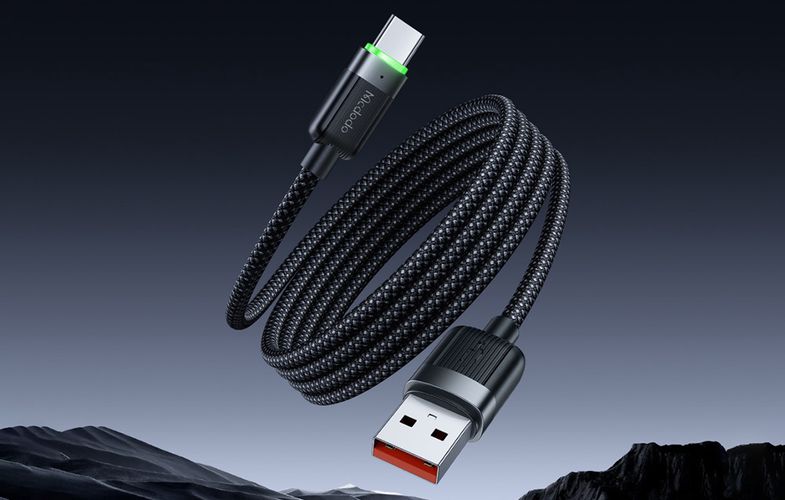 Mcdodo CA-5650 USB-A to USB-C cable, 6A, self-winding, 1.2m, Mcdodo CA-5650