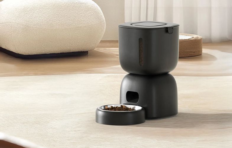 Petwant F14-L(BAS) Automatic Feed Dispenser Wifi Black, PetWant F14BAS-WIFI black