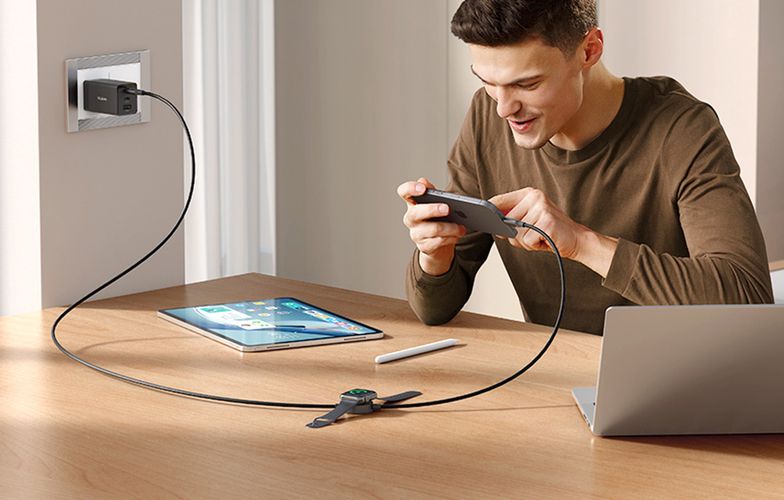 Mcdodo CA-2580 2-in-1 USB-C cable + Apple Watch charger, 60W, 1.5m, Mcdodo CA-2580