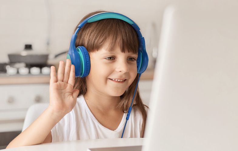 EarFun Kids K1 In-Ear Headphones (blue-green), Earfun K1BG
