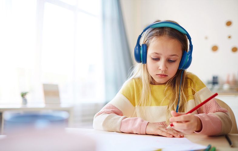 EarFun Kids K1 In-Ear Headphones (blue-green), Earfun K1BG