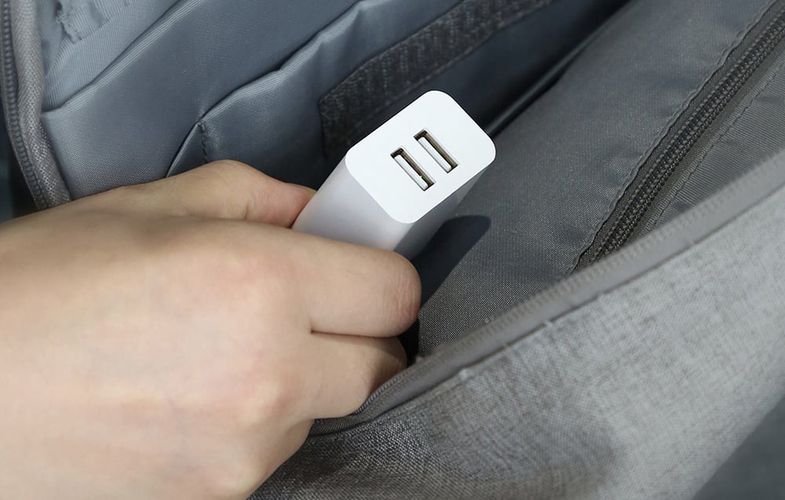 Dual USB charger Mcdodo CH-6720 (EU) Lightning 1m Travel set (white), Mcdodo CH-6720