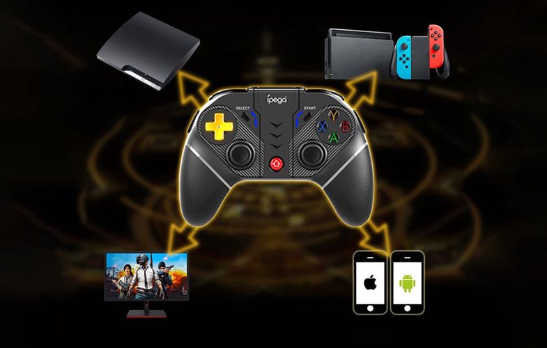 iPega Gold Warrior PG-9218 Wireless Controller/GamePad, iPega PG-9218 black