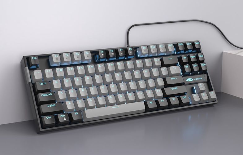 MageGee MK-STAR wired keyboard (black-gray), MageGee MK-STAR Bg Blue