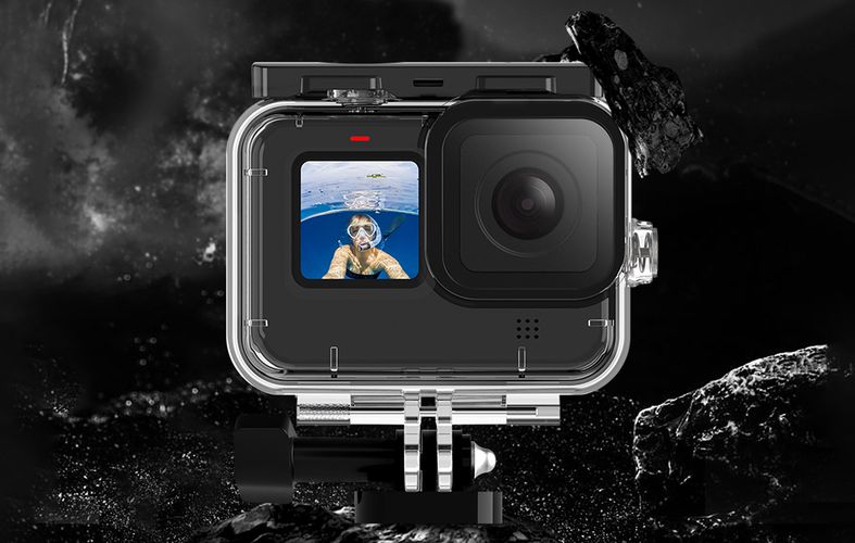 Telesin waterproof case for GoPro Hero 9 / Hero 10 / Hero 11 / Hero 12 / Hero 13 (GP-WTP-901)., Telesin GP-WTP-901
