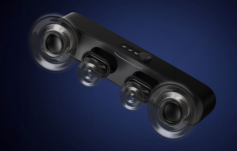 Mini Soundbar Baseus AeQur without battery (black), Baseus A20054402111-00