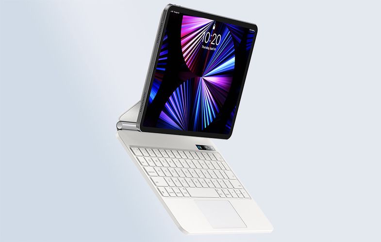 Case with keyboard for iPad Baseus Brilliance PRO 10, 10.9" (white), Baseus ARJK020002