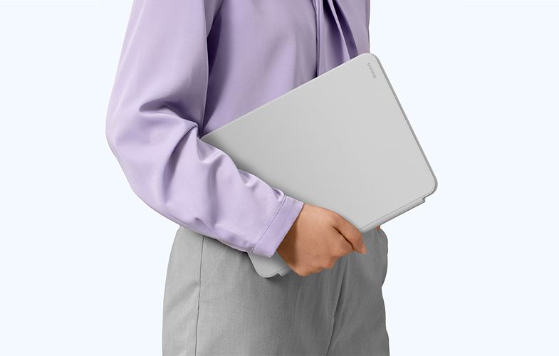 Baseus Minimalist Series IPad PRO 12.9 Magnetic protective case (light grey), Baseus ARJS040813