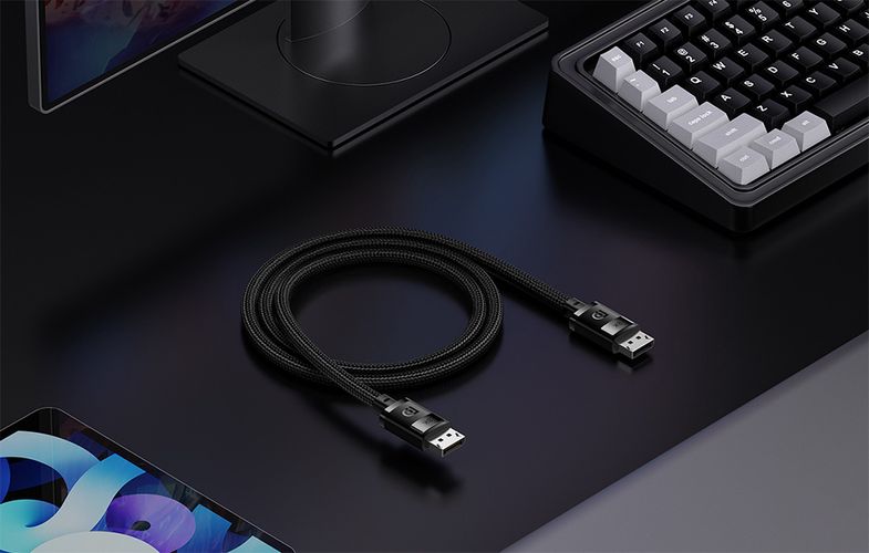 DP 8K to DP 8K cable Baseus High Definition 1.5 m (black), Baseus B00633706111-01