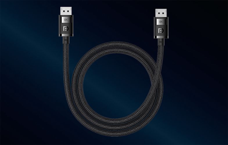 DP 8K to DP 8K cable Baseus High Definition 1.5 m (black), Baseus B00633706111-01