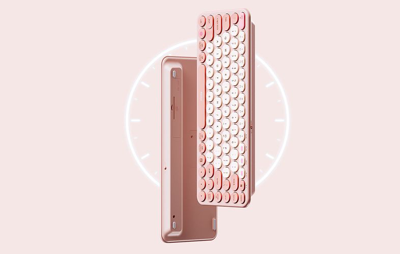 Baseus K01A Wireless Tri-Mode Keyboard Baby Pink, Baseus B00955503413-00