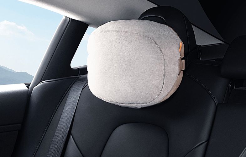 Double sided Car Headrest Mounted Pillow Baseus Comfort Ride (grey), Baseus C20036403831-01