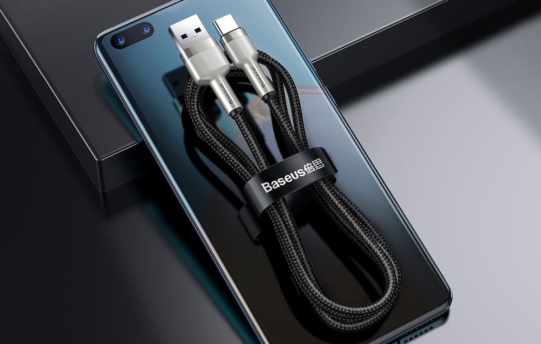 USB cable for USB-C Baseus Cafule, 66W, 2m (black), Baseus CAKF000201