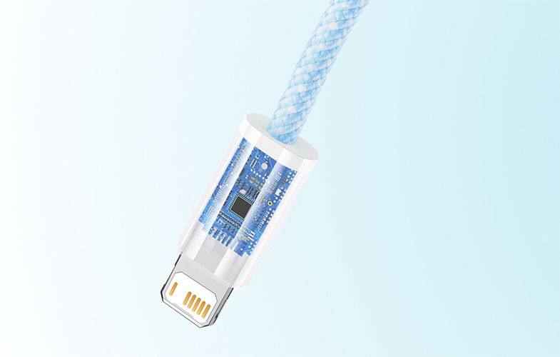 Baseus Dynamic cable USB to Lightning, 2.4A, 2m (blue), Baseus CALD000503