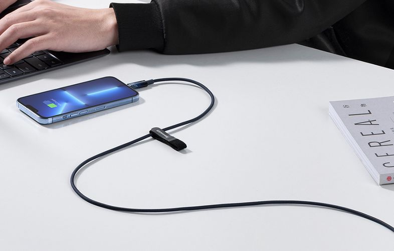 Baseus Explorer,USB-C to Lightning Cable, 20W, 2m (Blue), Baseus 033081