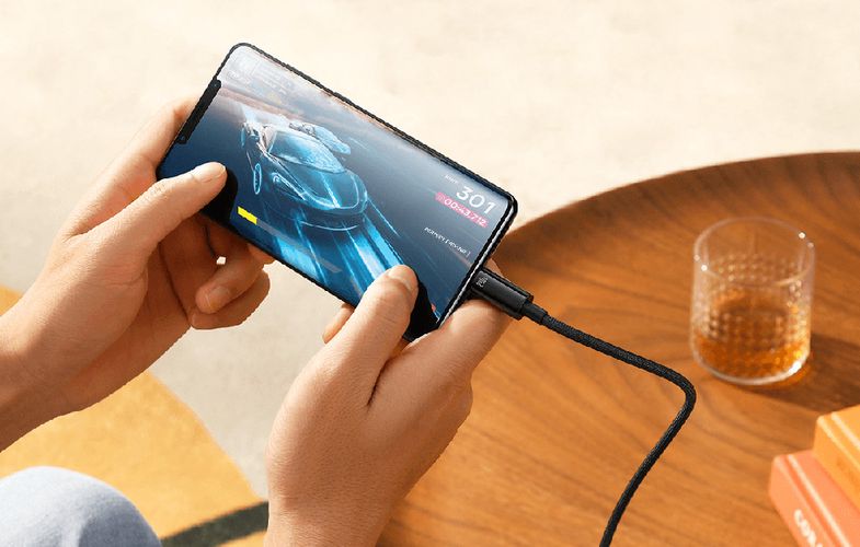 USB-C to USB-C cable Baseus Tungsten Gold 240W 2 m (black), Baseus CAWJ040101