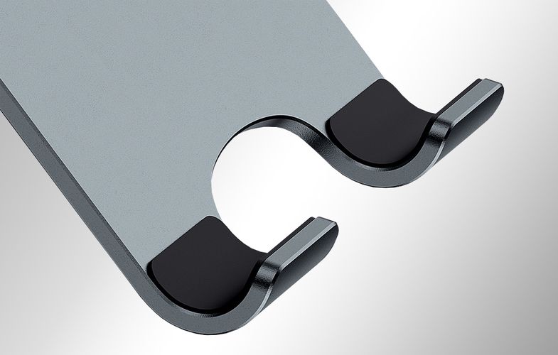 Baseus Biaxial stand holder for tablet (gray), Baseus LUSZ000113
