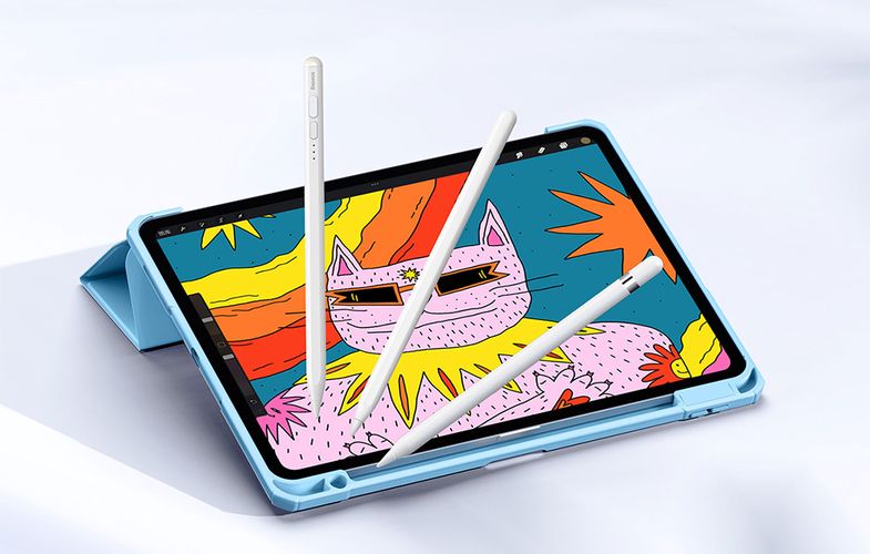 Protective case Baseus Minimalist for iPad Pro 12,9" 2020/2021/2022 (light blue), Baseus P40112502311-00