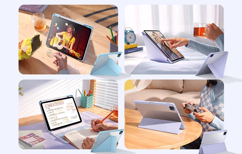 Protective case Baseus Minimalist for iPad Pro 12,9" 2020/2021/2022 (light blue), Baseus P40112502311-00