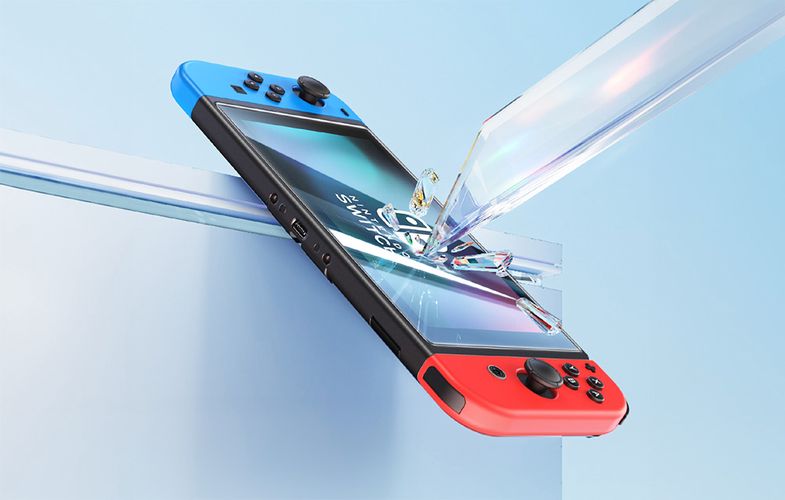 Tempered Glass Baseus Screen Protector for Nintendo Switch 2019, Baseus P6001205K201-00