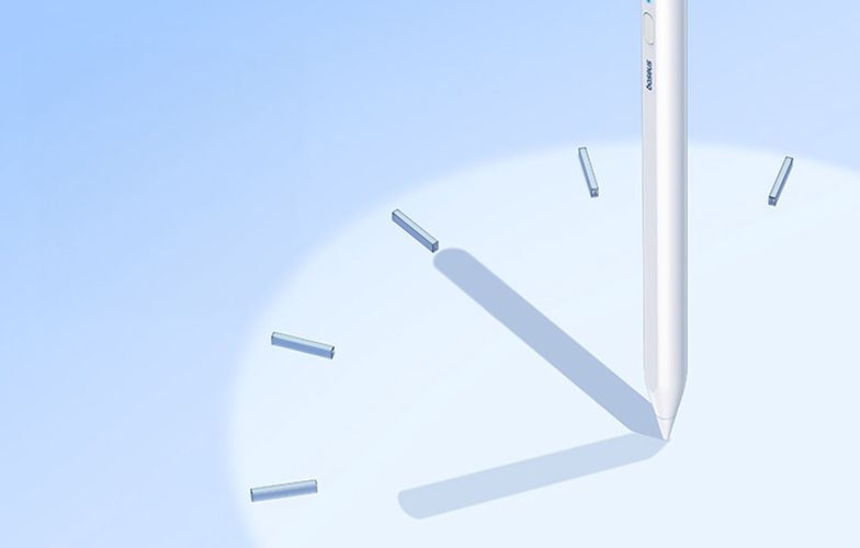 Active stylus Baseus Smooth Writing Series with plug-in charging USB-C (White), Baseus P80015806211-01