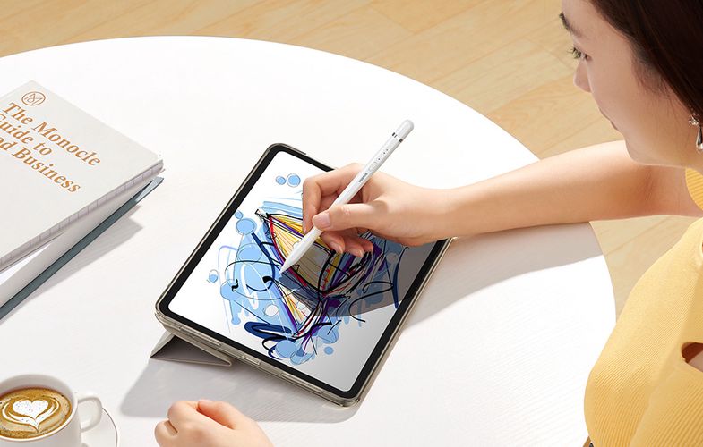 Active stylus Baseus Smooth Writing Series with wireless charging, lightning (White), Baseus P80015806211-02