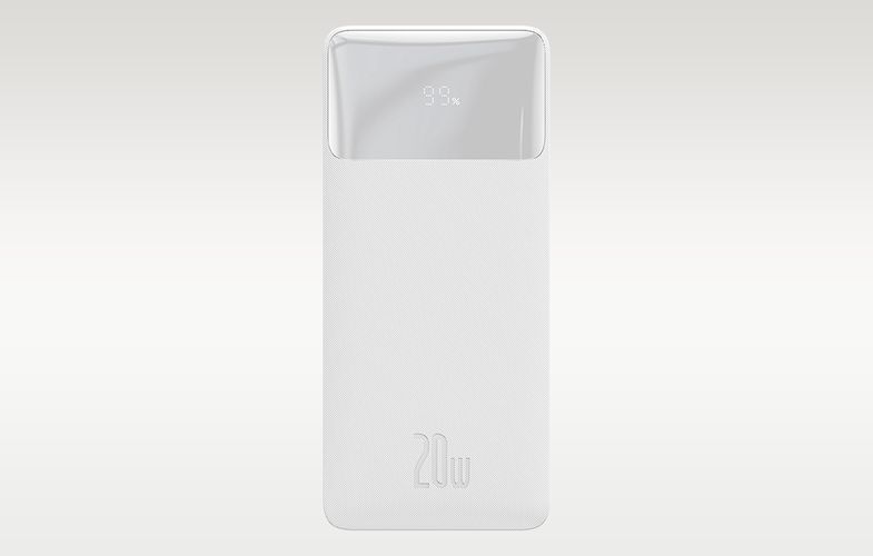 Powerbank Baseus Bipow 30000mAh, 20W (white), Baseus PPBD050402