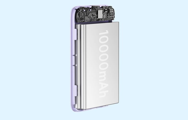 Powerbank Baseus Magnetic Mini 10000mAh, USB-C  20W MagSafe (purple), Baseus PPCX110105