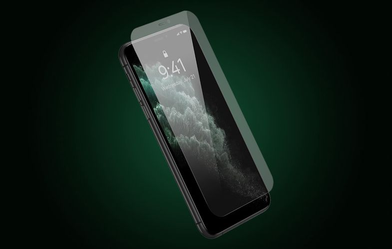 Baseus Crystal Privacy Protection Tempered Glass 0.3mm for iPhone X/XS, Baseus SGJC110602