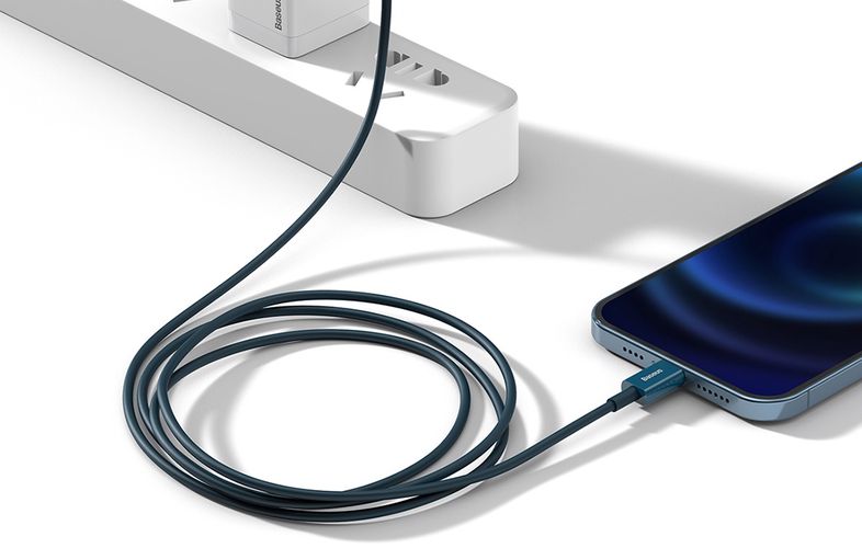 Baseus Superior Series Cable USB to iP 2.4A 1m (blue), Baseus CALYS-A03