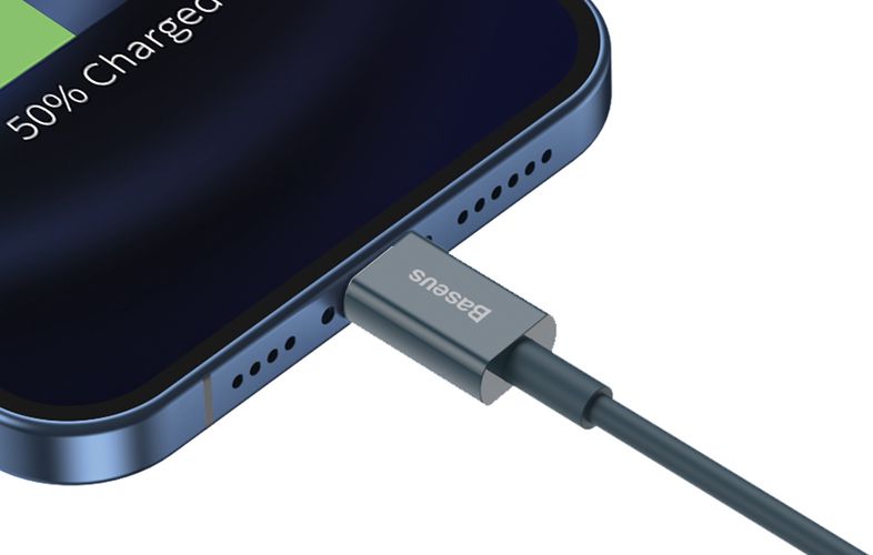 Baseus Superior Series Cable USB to iP 2.4A 1m (blue), Baseus CALYS-A03