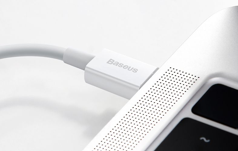 Baseus Superior Series Cable USB-C to Lightning, 20W, PD, 2m (white), Baseus CATLYS-C02