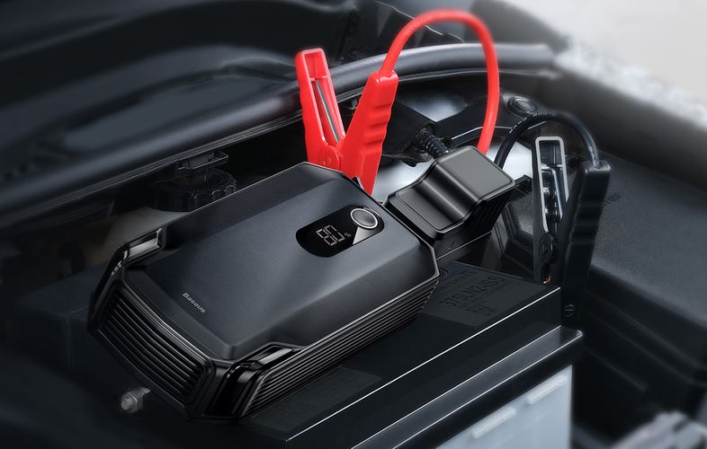 Powerbank / Baseus Super Energy Max Car Jump Starter, 20000mAh, 2000A, USB (Black), Baseus CGNL020001