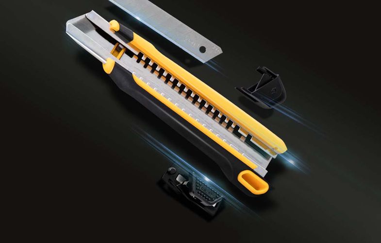 Cutter Deli Tools EDL018Z (yellow), Deli Tools EDL018Z