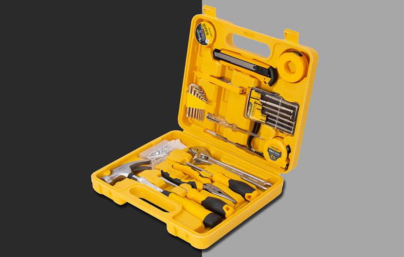 Household Tool Set 28 pcs Deli Tools EDL1028J, Deli Tools EDL1028J