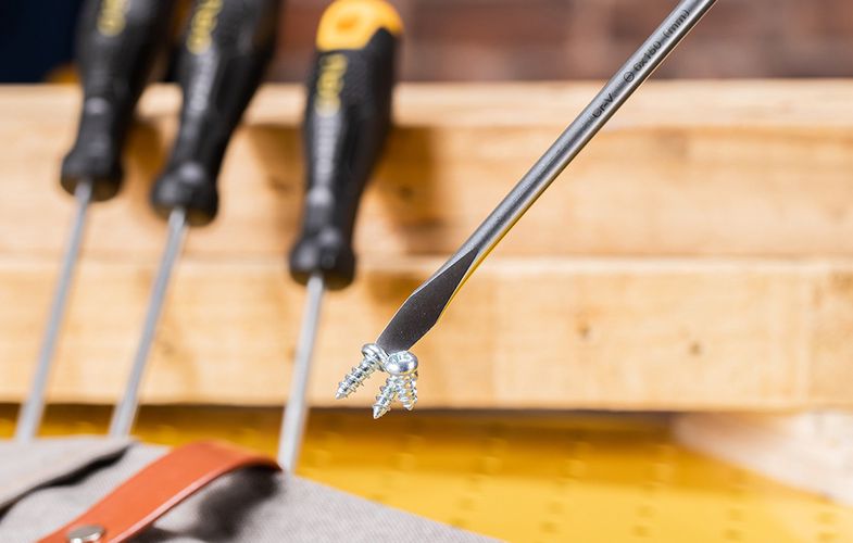 Screwdriver set Deli Tools EDL620006, with magnet, 6 pieces, Deli Tools EDL620006